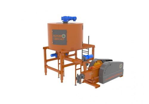 Presa brichetare mecanica rumegus paie "BriqTech" model: BT-060-400