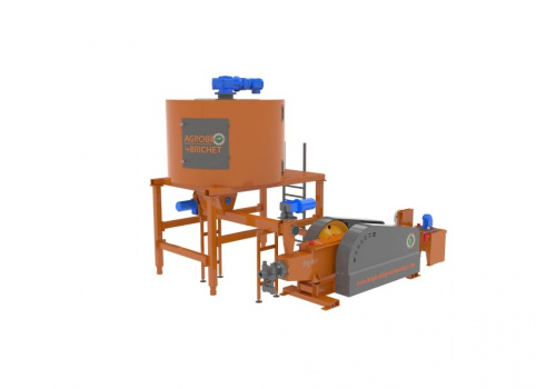 Presa brichetare mecanica rumegus paie "BriqTech" model: BT-065-500