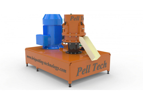 Masina presa peleti rumegus paie "PellTech" model: GFD-0.2 Fermier